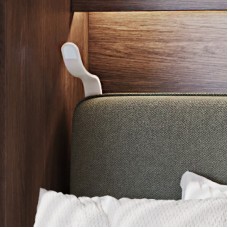 Sienas gulta 120 BED CONCEPT BC-02, ozols dunin